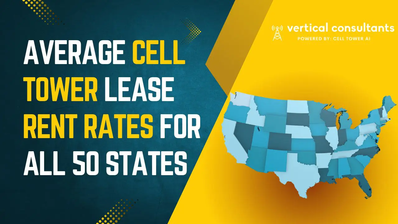 Cell Tower Lease Rates by State in the US