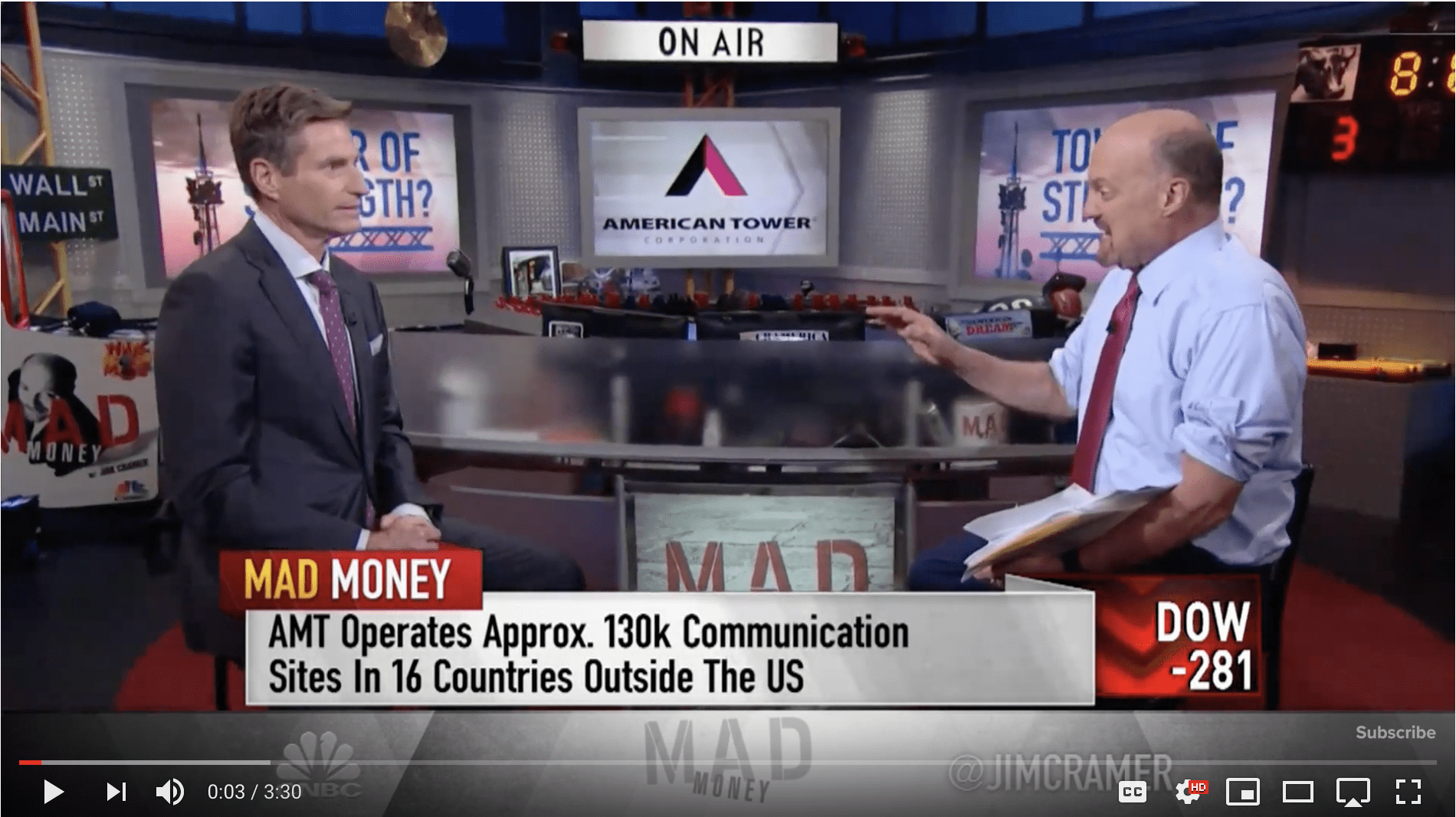 Mad Money Cell Towers