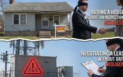 Why Negotiating a Cell Tower Lease Without Data Is Like Buying a House Without an Inspection