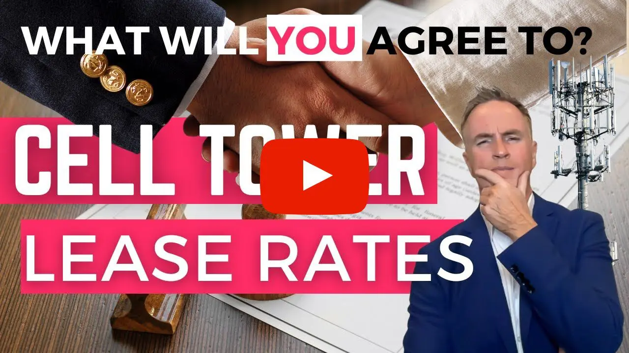Cell tower lease negotiation