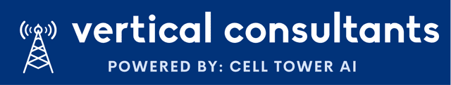 Vertical Consultants Powered By AI - Color logo with background Medium Vertical Consultants blue logo