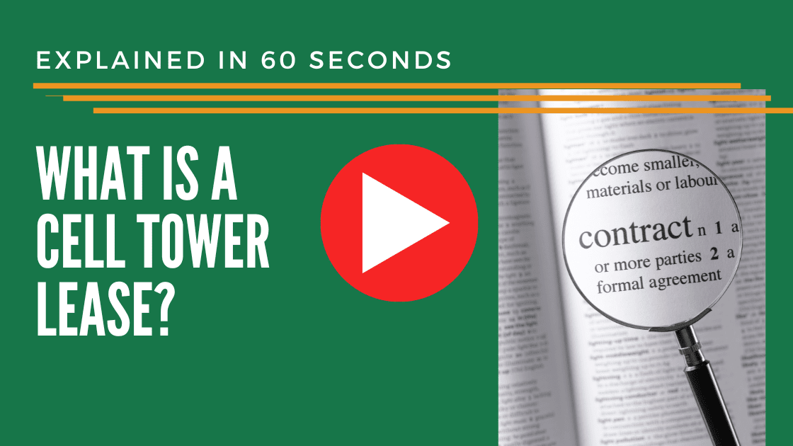 what is a cell tower lease
