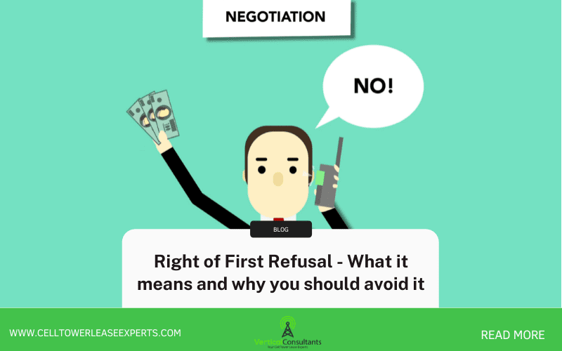 Right of First Refusal - What it means and why you should avoid it