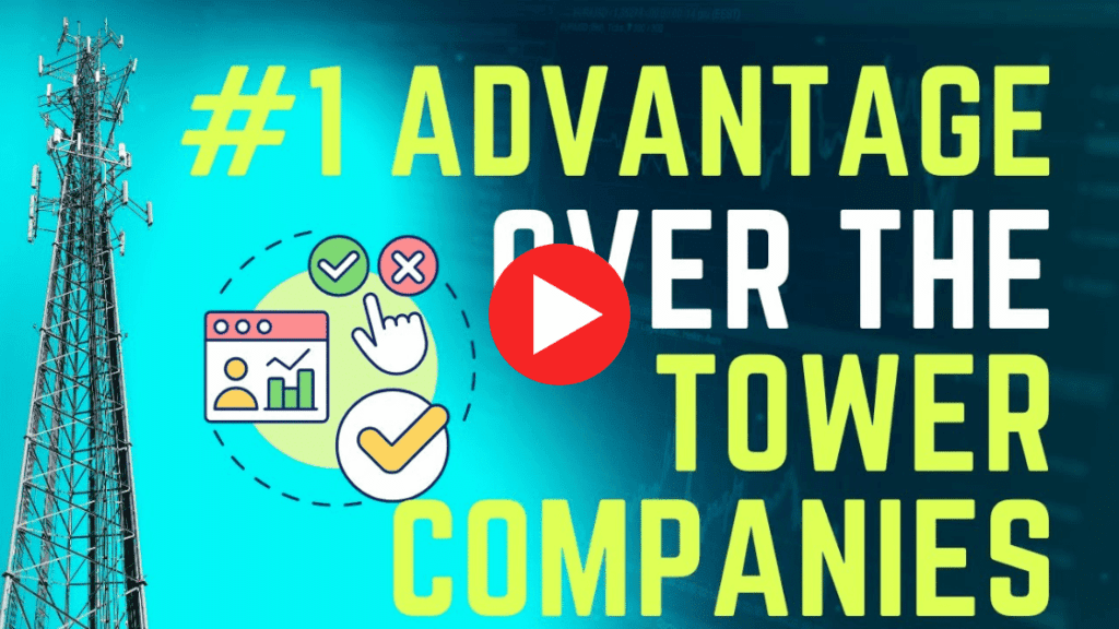 one advantage over tower companies